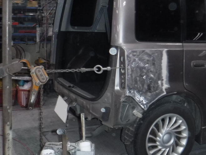 板金・塗装・修理の施工イメージ写真